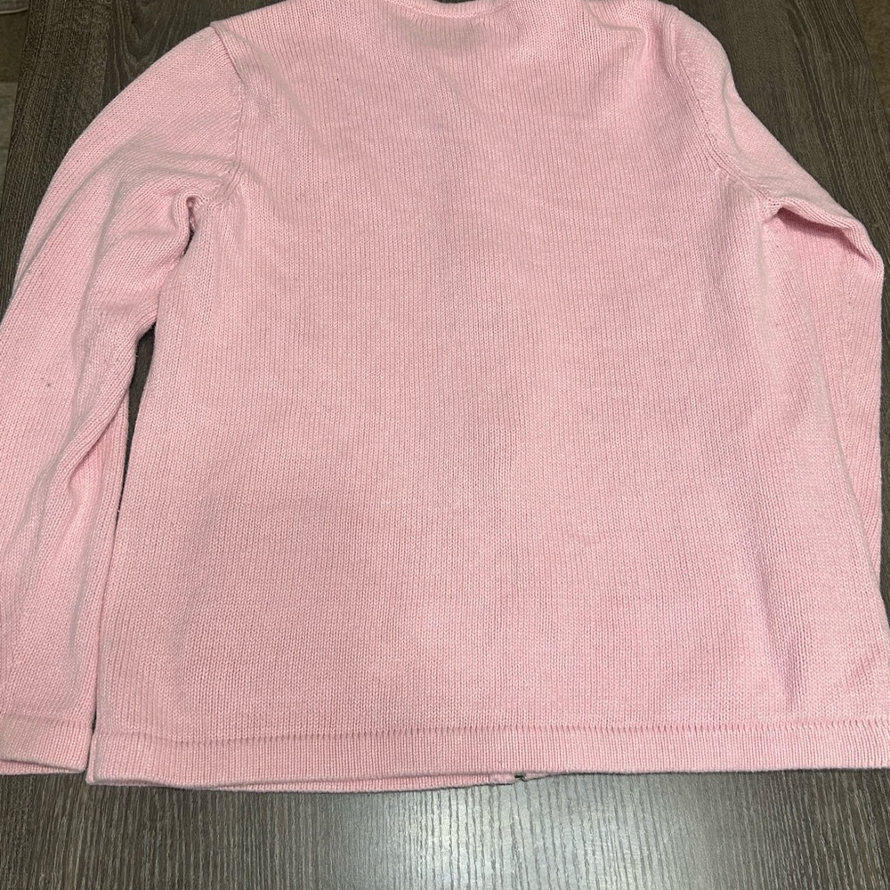Bechamel Pink VTG Holiday Winter Jacket‎ with Festive Embroidery Christmas Large - Picture 6 of 8